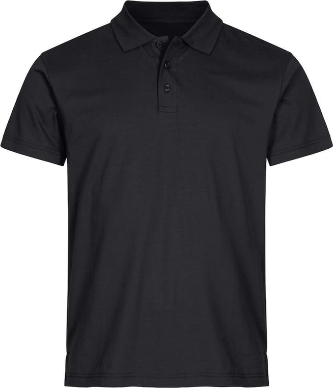 Clique Basic Polo 028230 - Zwart - L