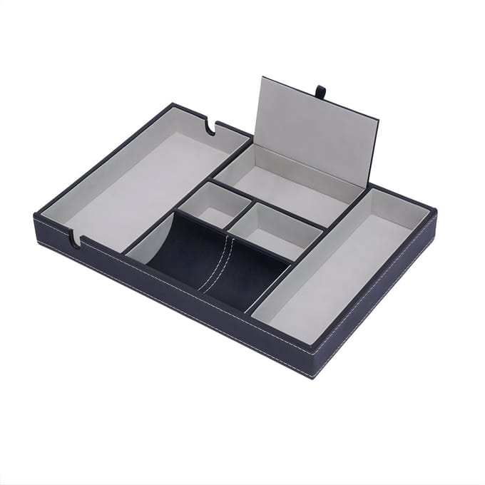 Sieradendoos - Juwelendoos - Sieradenopbergdoos – 6-vaks – Luxe – Organizer voor accessoires