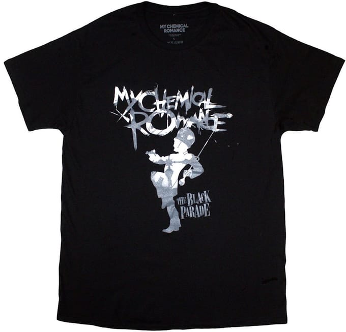 My Chemical Romance - Clock Logo Heren T-shirt - M - Zwart