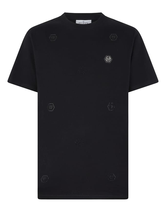 Round Neck T-Shirt Monogram Stones Monogram