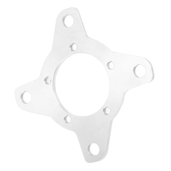 104 BCD Kettingblad Adapter Aluminiumlegering voor Bafang BBS01 BBS02 Middenmotor white
