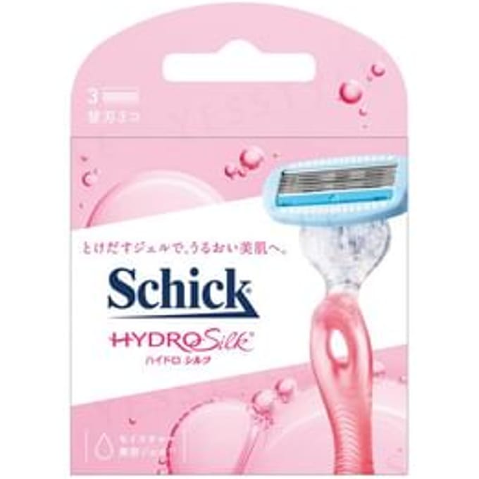 Schick Japan - Hydrosilk Razor Blade Refill 3 pcs