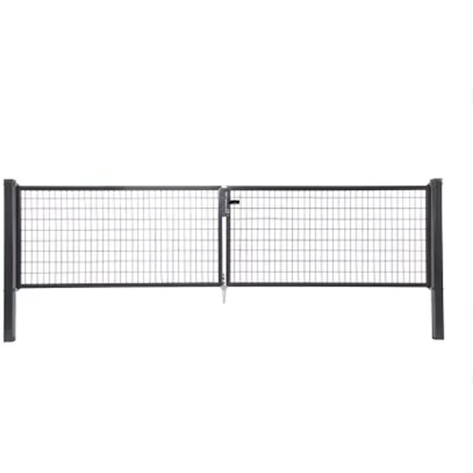 Giardino Dubbele Poort Napoli H 200 X 2 X L 150cm Antraciet