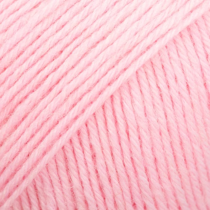 DROPS Fabel Uni Colour - 120 babyroze - Wol Garen