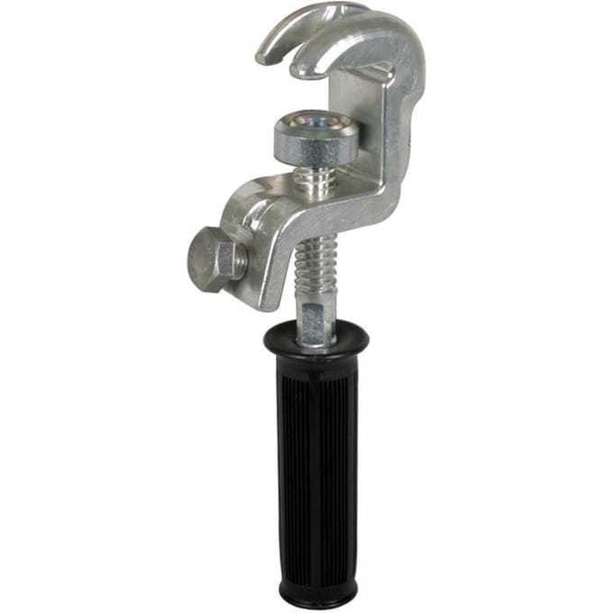 Universele aardklem D 20/25mm T 18mm met handvat - 774234