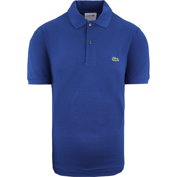 Lacoste Klassiek Fit Heren Blauw Poloshirt