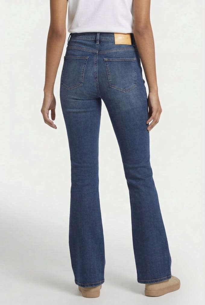 RAIZZED Sunrise Dark Blue Stone Größe: W23L34 | Ausgestellte Hosen Outlet | Damen | Blau