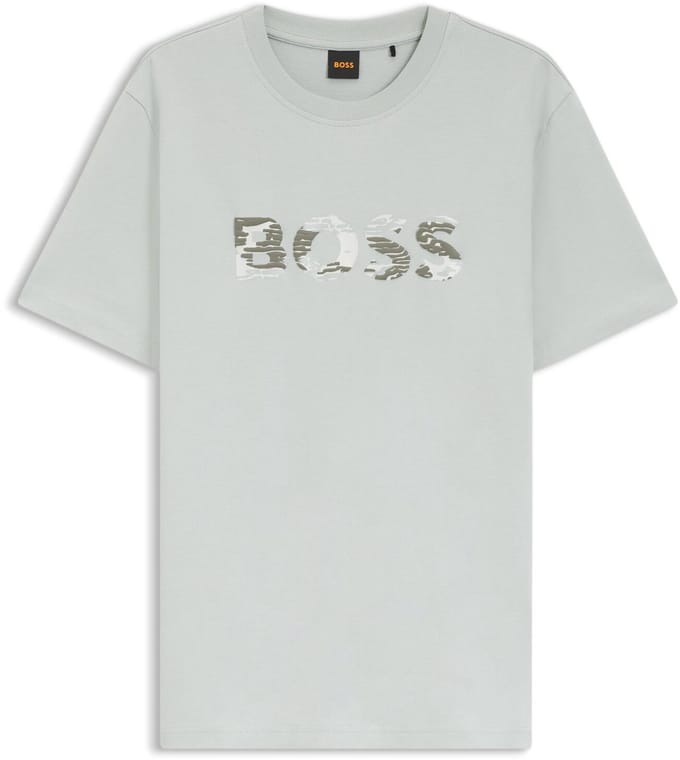 HUGO BOSS Orange T-shirt Te_Insignia Silver (50556009 - 043)