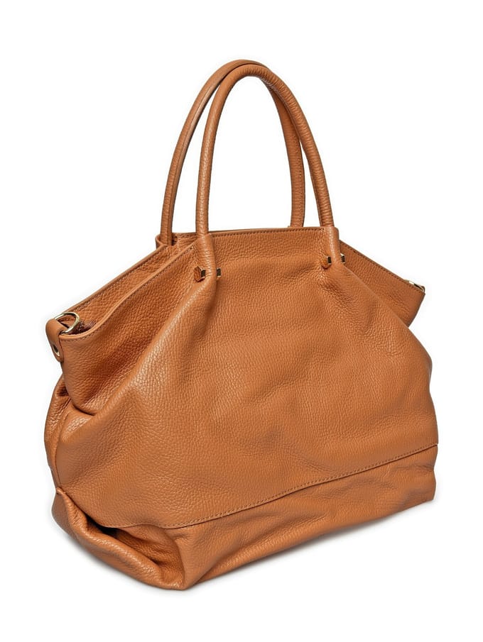 Isabella Rhea Brown Rundleer Tas