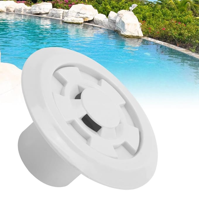 Plastic Zwembad Water Overloop Uitlaat Afvoer Zwembad Afvoer Accessoires white