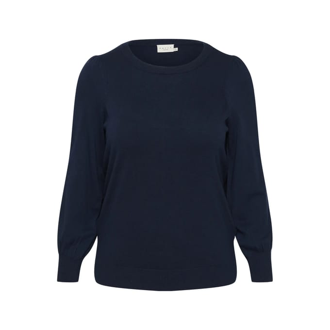 Kaffe Curve KCmiana Plain Pullover Dames Trui - Maat XL