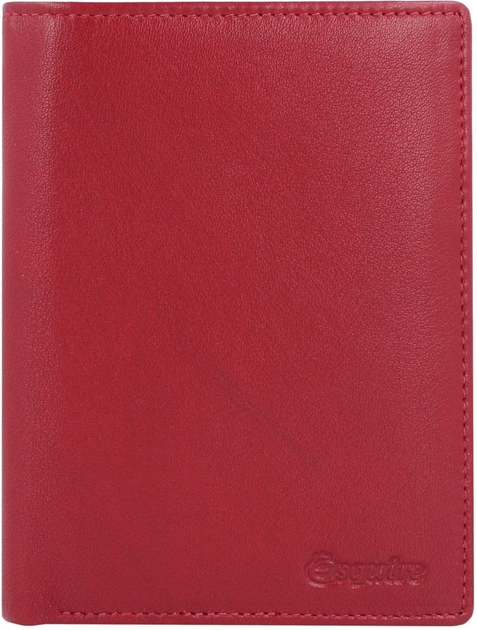 Esquire New Line Portemonnee RFID Leer 9,5 cm - Unisex - Staand formaat - rot