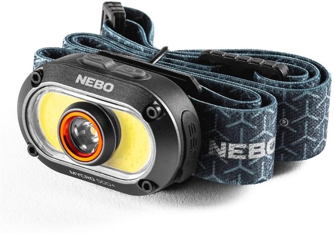 Nebo Mycro 500+ Oplaadbare Hoofdlamp
