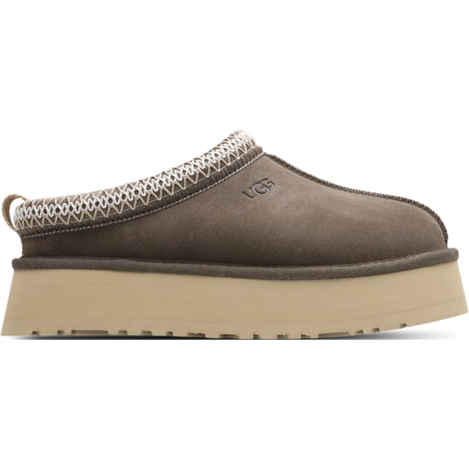 UGG Tazz Slippers en Sandalen Dames - Grijs - Maat 41 - Leer
