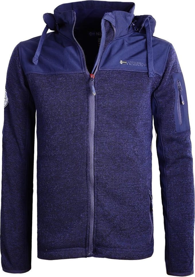 Geographical Norway Vest Blauw Tjhon - XXL