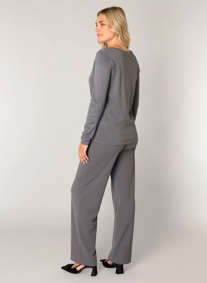 BASE LEVEL Yola Trui - Dark Grey - maat 38