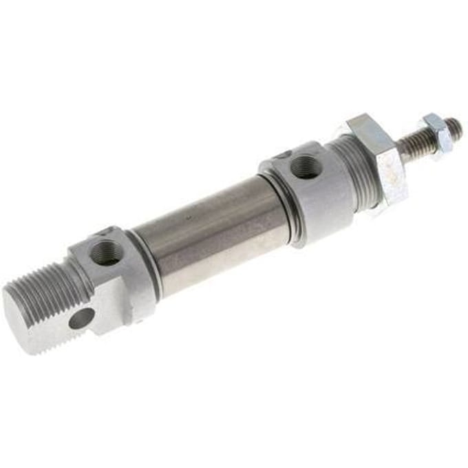 ISO 6432 Ronde Dubbelwerkende Cilinder 20-10mm - Magnetisch - Demping