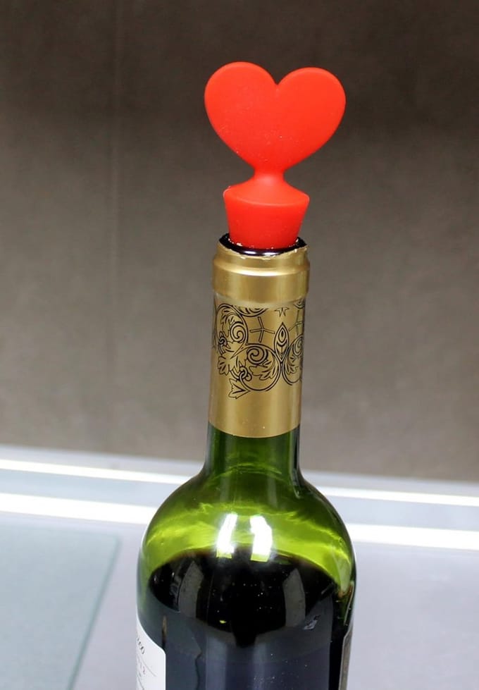 Silicone deksel rood
