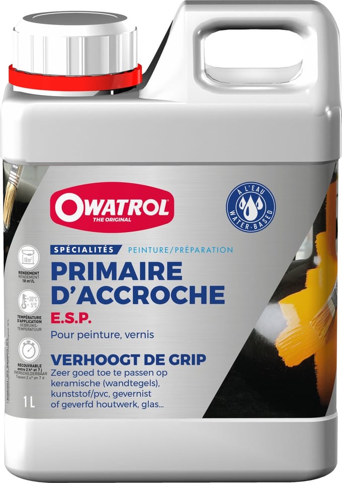 E.S.P. - Voorbehandeling voor zeer gladde oppervlakken - Owatrol - 1 L
