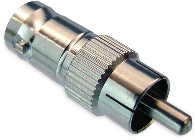 BNC (v) - Tulp RCA (m) adapter