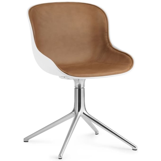 Normann Copenhagen Hyg Draaistoel frontbekleding - wit/wit