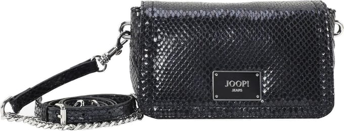 JOOP! Schoudertas Avondtas Serpente Luzi Shoulderbag Flap Black Zwart