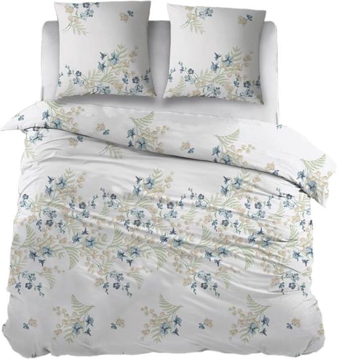 Snoozing Gwenny Dekbedovertrek - Extra breed - 260x200/220 cm - Blauw