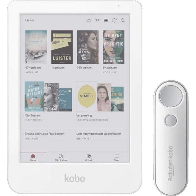 Kobo Clara Colour Wit + Remote