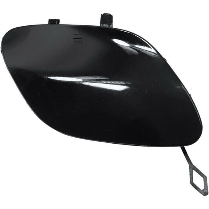 Afdekkap voor sleepoog voorbumper, geschikt voor Benz C-klasse C300 C400 W205 black
