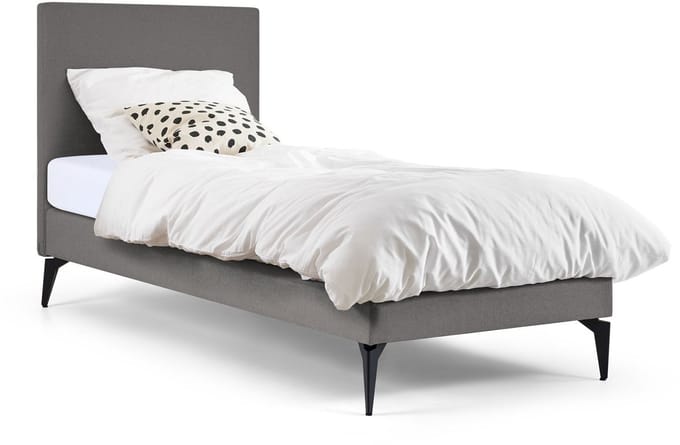 Maxi Boxspring Cisano met Easy Pocket 300 matras - 90 x 200 cm - light grey
