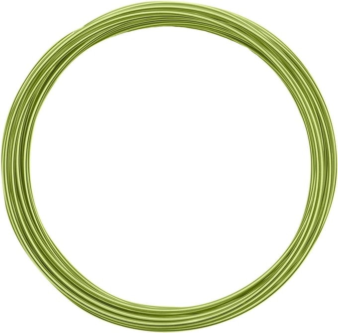 Vaessen Creative Aluminium Draad - 1,5mm - 5m - Mintgroen