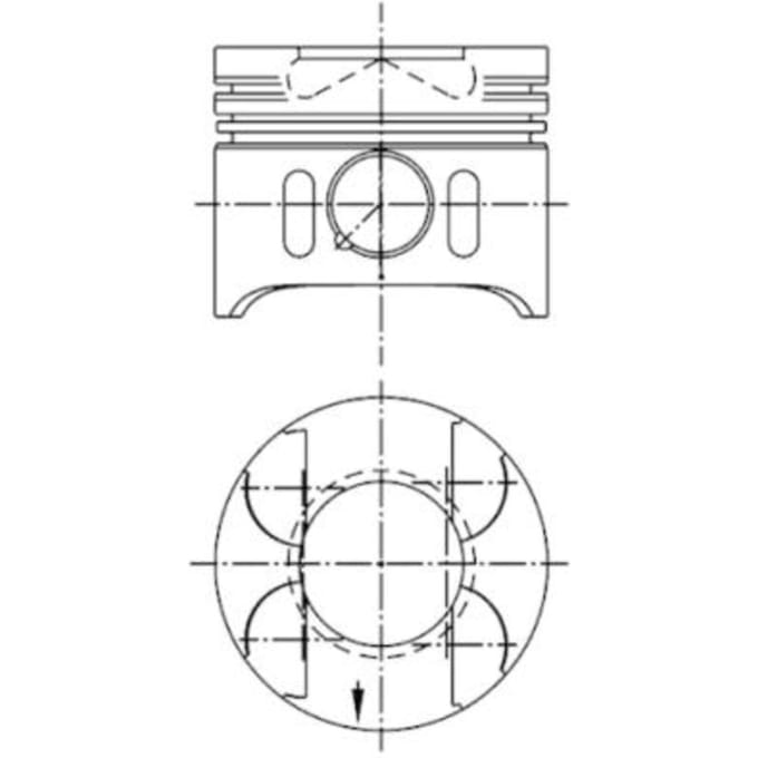 Zuiger KOLBENSCHMIDT 97409600
