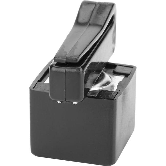 Draagbare poolbiljartkeu krijthouder clip snooker accessoires gereedschap gray