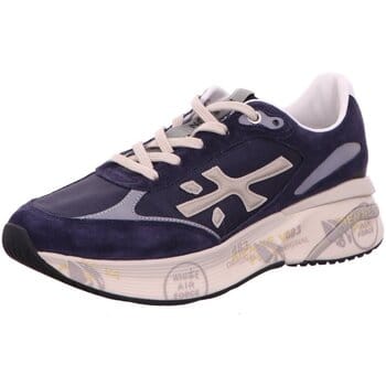 Premiata Moerun Sneakers - Textiel - Heren - Blauw - Maat 42