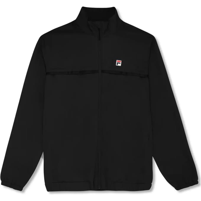 FILA San Siro Regular Blocked Woven Track Jacket Black Taglia: L | Giacche leggere Outlet | Uomo | Nero