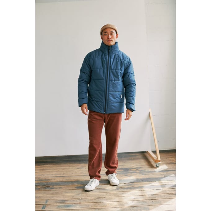 TWOTHIRDS Yanutha - Blue Orion Größe: L | Winterjacken Outlet | Herren | Blau