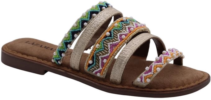 Lazamani - Loa Dames Slippers Multi - Maat 37