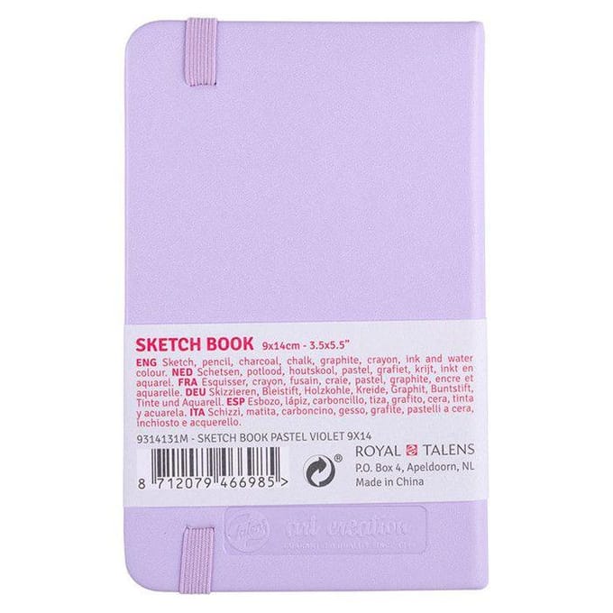 Talens Art Creation schetsblok 9x14cm - 80 vellen - roze