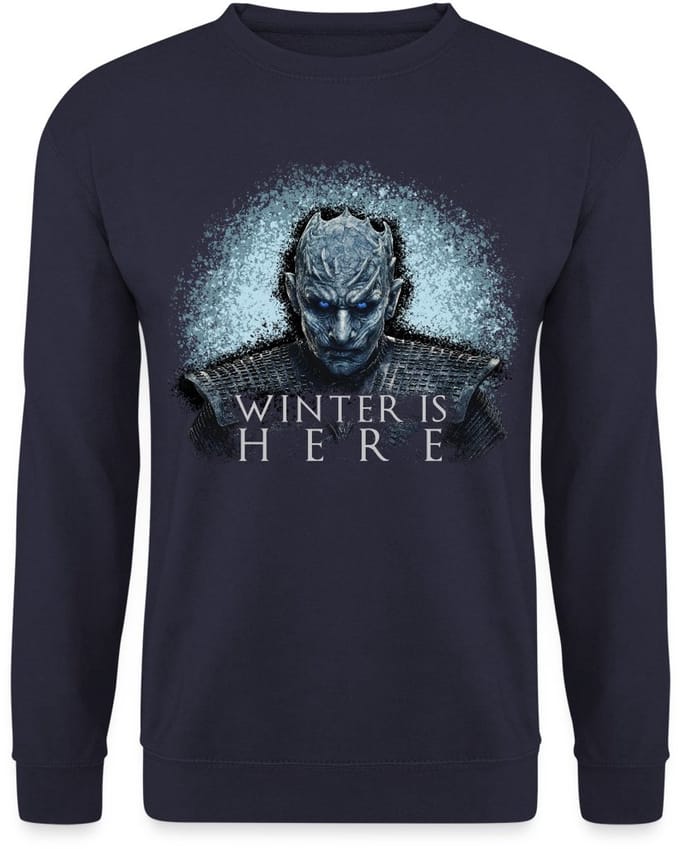 Game Of Thrones Night King Winter Is Here Sweater Heren