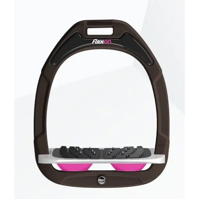 Ultra Grip Inclinatie Beugels Bruin/grijs/roze Flex-On Green Composite