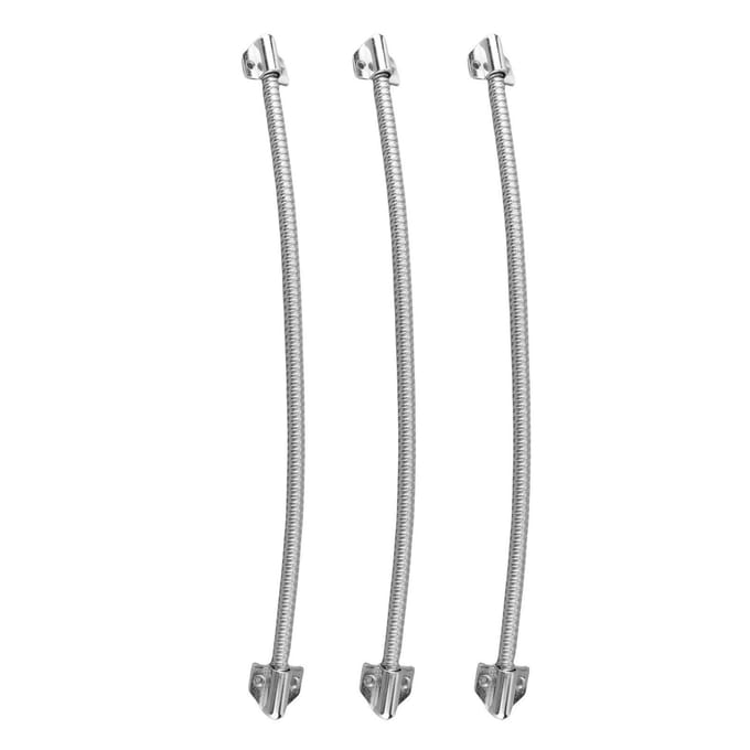 3PCS Boucle de Porte en Acier Inoxydable Montage apparent Protection de Câble de Ligne de Contrôle d'Accès Défenseur