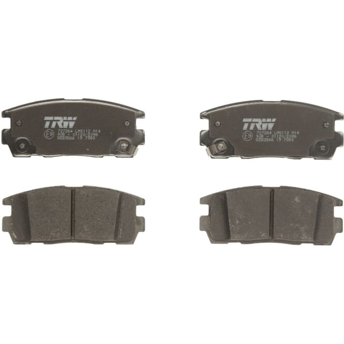 Remblokset TRW GDB3566, achter