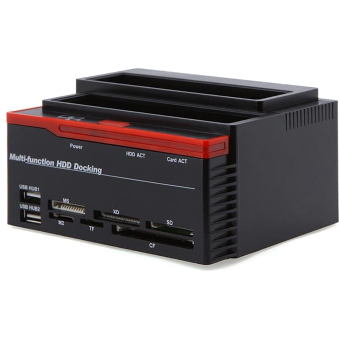 Sata HDD-dockingstation US Plug
