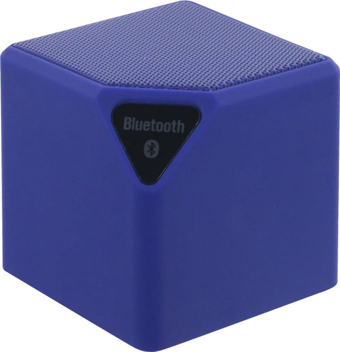 Draagbare Mini Bluetooth Speaker met Lichteffecten en Handsfree Functie - Blauw