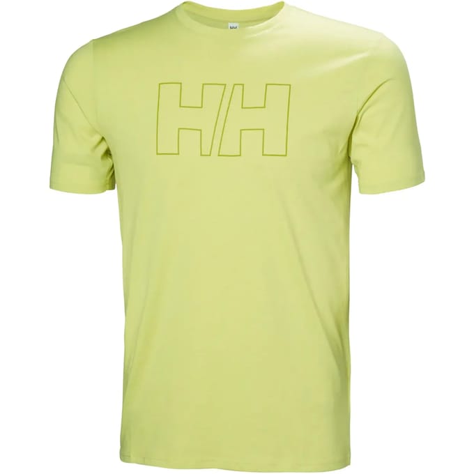 Helly Hansen Tech Logo T-shirt Met Korte Mouwen Geel S Man