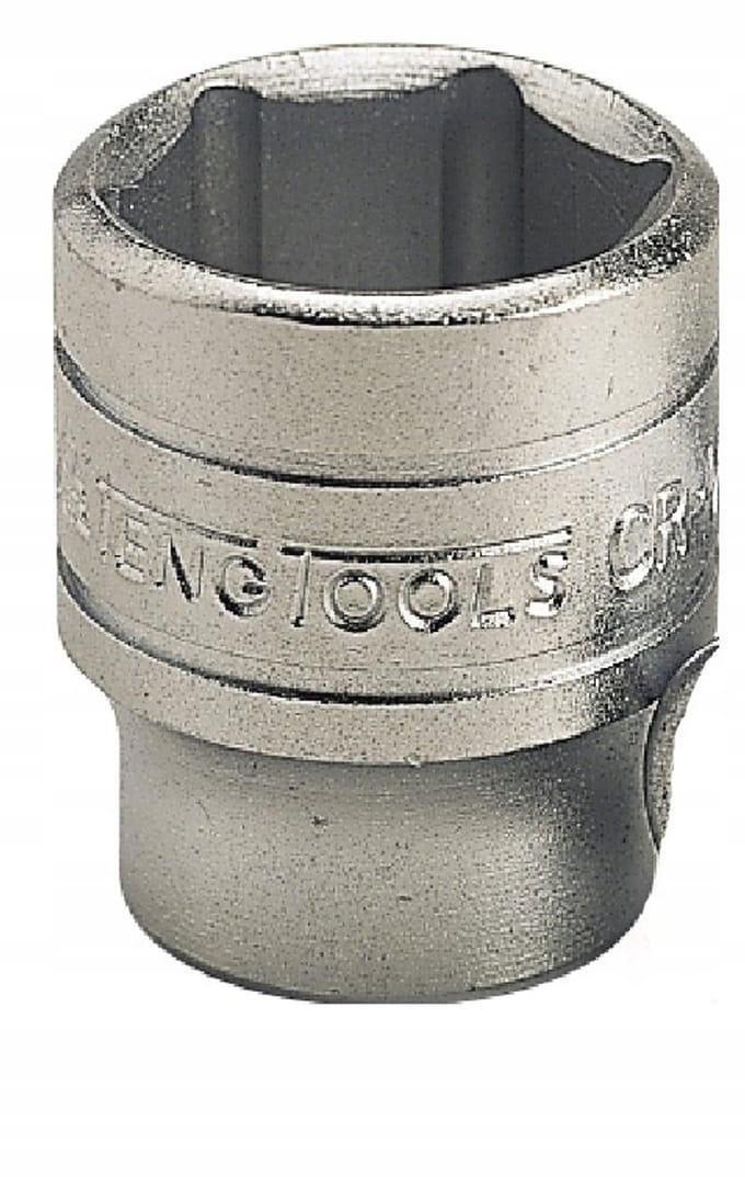 Teng Tools 22 mm 3/4" zeskantdop - chroom-vanadiumstaal