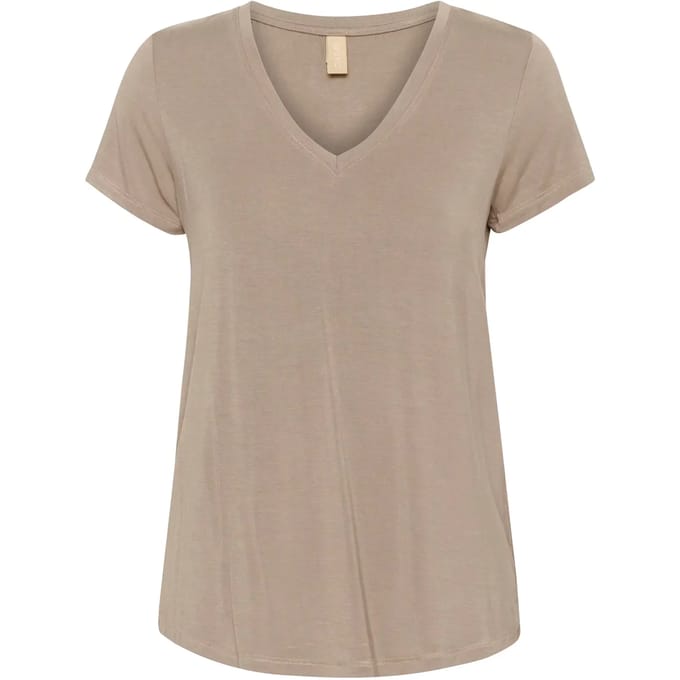Dames-T-shirt met V-hals CULTURE Poppy