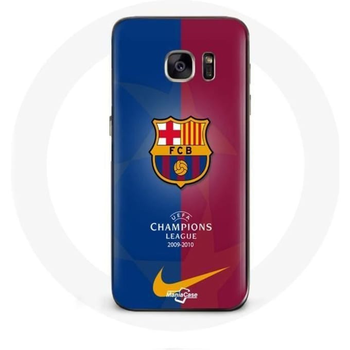 Coque pour Samsung Galaxy S7 Edge FC Barcelone Logo Équipe de football