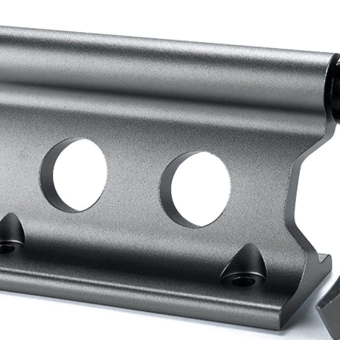 Support de Fourche Avant de Vélo à Dégagement Rapide Alliage d'Aluminium Roulement Solide Bloc de Fourche de Vélo de Toit de Voiture