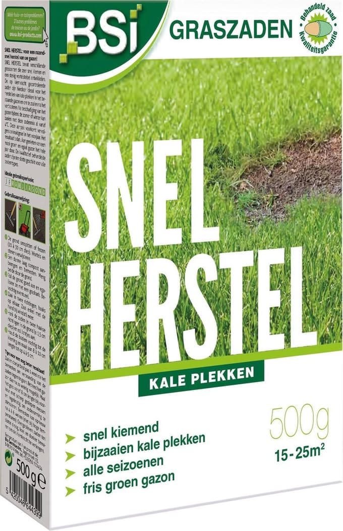 BSI - Graszaad Snel Herstel - 500 g voor 25 m²